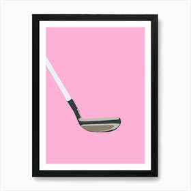 Golf Pink Affiche