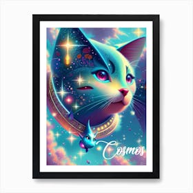 Cosmos Cat Poster