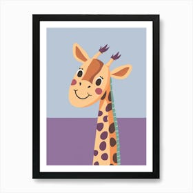 Giraffe 40 Art Print