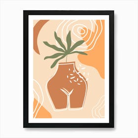 Potted Plant 1 Art Print