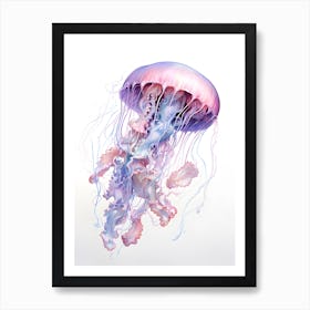 Colourful Jellyfish Art 1 Art Print