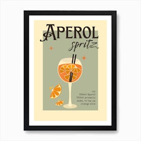 Aperol Spritz 1 Art Print