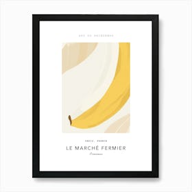 Bananas Le Marche Fermier Poster 2 Art Print