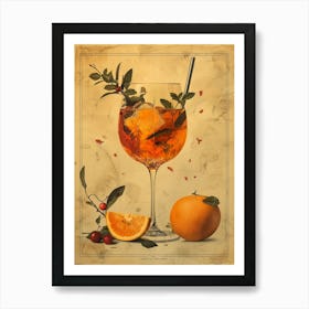 Aperol Spritz Art Print 207 Art Print