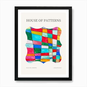 Geometric Pattern Poster 5 Art Print