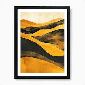 Sand Dunes 1 Art Print