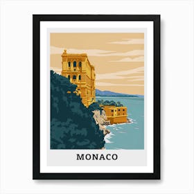 Monaco Travel Art Print