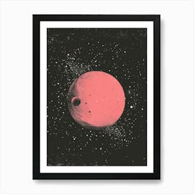 Planets In Space Art Print