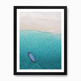 Aerial Island Bliss Art Print