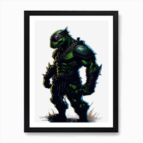 Teenage Mutant Ninja Turtles 1 1 Art Print