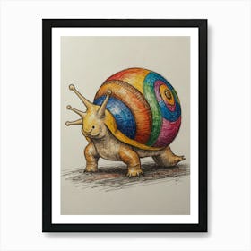 Pokemon Snail Art Print