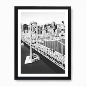 New York City Bridge Art Print