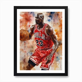 Michael Jordan 1 Art Print