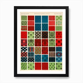 Vintage Pattern Illustration, Owen Jones        Art Print