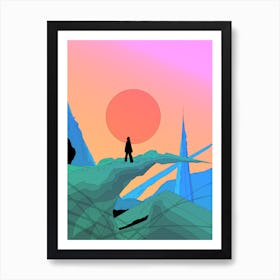 Infotain Me Art Print