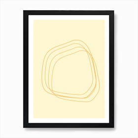 Abstract Lines Art Print