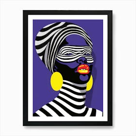 African Woman 117 Art Print