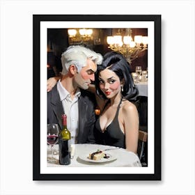 Sexy Couple Art Print