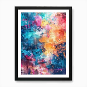 Abstract Painting 738 Art Print