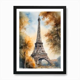 Eiffel Tower Art Print