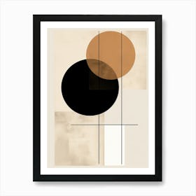 Geometric Gems Of The Mid Century Art Print