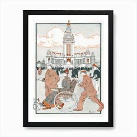 Pan American Exposition (1901), Edward Penfield Art Print