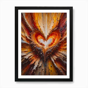 Heart Of Fire~ Escape Clause ~ Reimagined Art Print