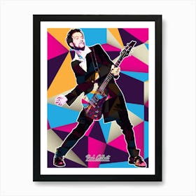 Pop Art Of Paul Gilbert Art Print