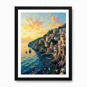 Aeolian Coast Art Print