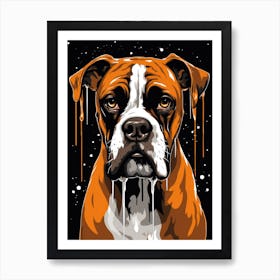 Boxer Dog 1 Art Print