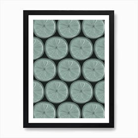 Orange Slices Art Print