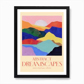 Abstract Dreamscapes Landscape Collection 79 Art Print