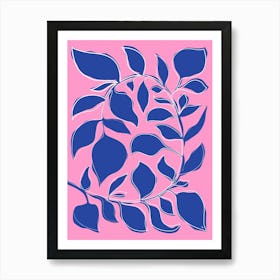 Bold Plant Art Print