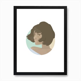 Cheryl In A Circle Art Print