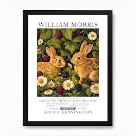 William Morris Cotton Prints Exhibition 15 Póster