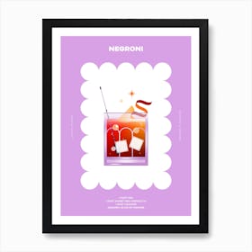 Negroni Art Print