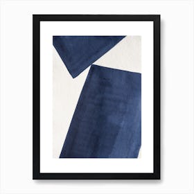 Japandi Abstract Minimal Shapes 2 Art Print