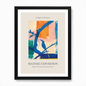 Bird 2 Matisse Inspired Exposition Animals Poster Poster