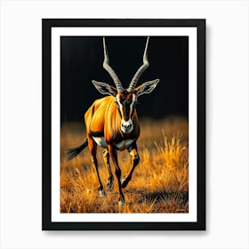 Wild Animal Creative Portrait 135 Art Print