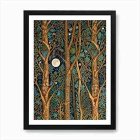 William Morris Forest Art Print