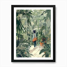 In The Garden Royal Botanic Garden Edinburgh United Kingdom 1 Art Print