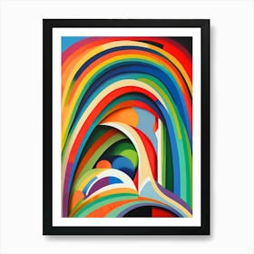 Rainbow Arch Art Print