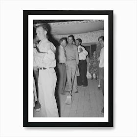 Broom Dance At Square Dance, Pie Town, New Mexico By Russell Lee Art Print