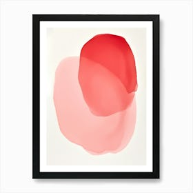 'Red And Pink' Art Print