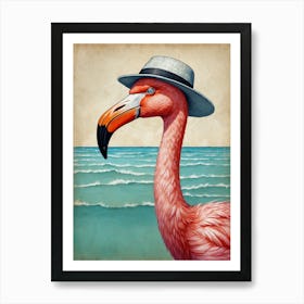 Flamingo 11 Art Print