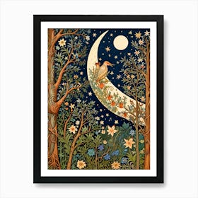 William Morris Flora And Fauna 4 Art Print