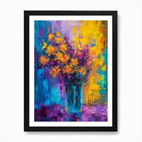 Flowers In A Vase 110 Art Print