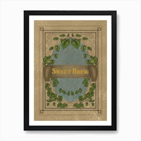 Brew Coffee Lover Poster Art Print