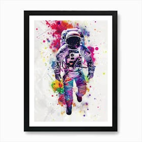 Astronaut Canvas Print 16 Art Print