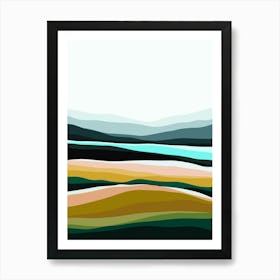 Abstract Landscape 7 Art Print